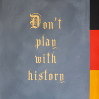 The omissions, simplifications, and coverings produced in the discourse of history are some of the topics Hander Lara tangentially deals with in his acclaimed exhibit Don’t Play with History.