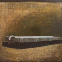 Some of world’s best paintings are made in Cuba, and for sure by the hands of Agustín Bejarano. In the work of Agustín Bejarano, men and places converge in the infiniteness of nature that is more symbolic than naturalist and in addition vast, plentiful in its luminous effects or in the densities of its darkness. These apparently short men, not fortuitously placed by Bejarano in his landscapes, are the tense vision of human drama, of the struggle for dreams, hope, and passion…