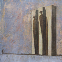The figuration in Bejerano’s canvases is always present in a solution of commitment with the means’ laws. A peculiar virtuosism emerges from this tour de force: art as maturity of a lezamian resistance that gives birth to another resistance in the image and the concept.