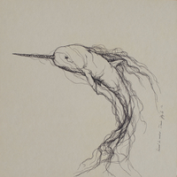 Rembrandt’s anatomic studies and Egon Schiele’s drawings are insinuated in this outstanding painter’s artworks as part of its expressive possibilities.