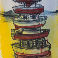 Since La Regata was presented as part of the 5th Havana Biennial, the trip and the exodus became the topic of excellence in Kcho’s artistic production.